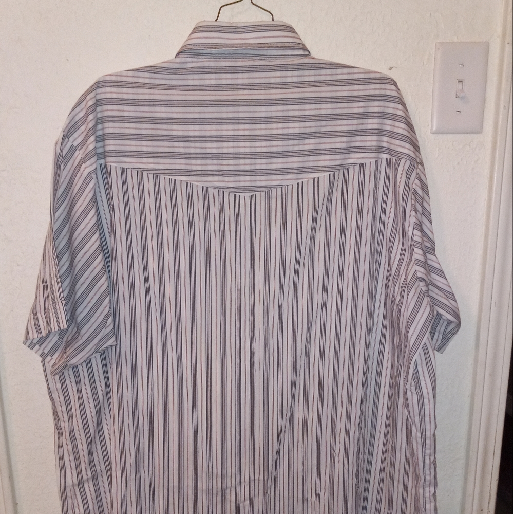 Plains Big Man Pearl Snap Short Sleeve Shirt - Picture 5 of 5